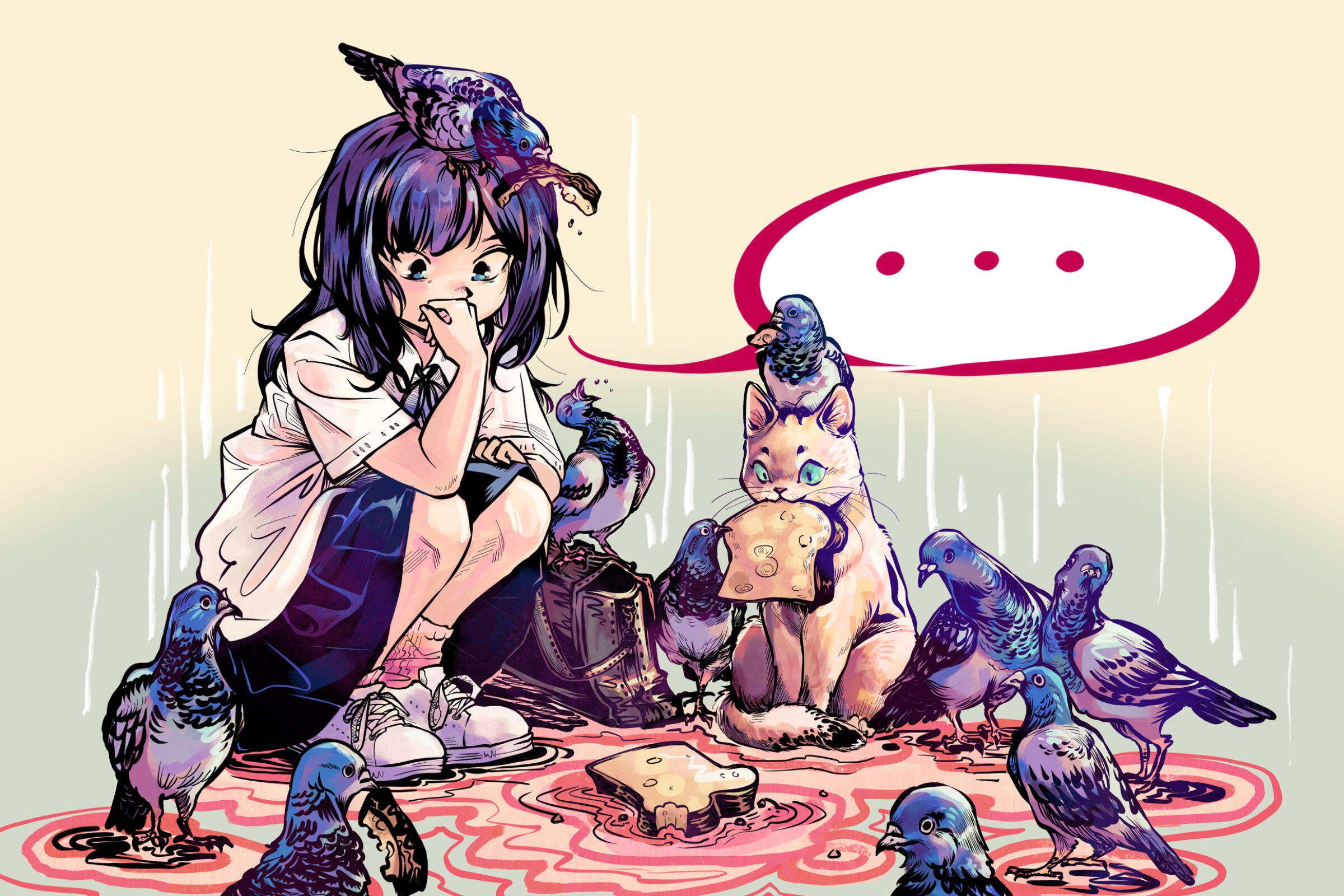 Funeral Wake for Fallen Toast (Original Work)