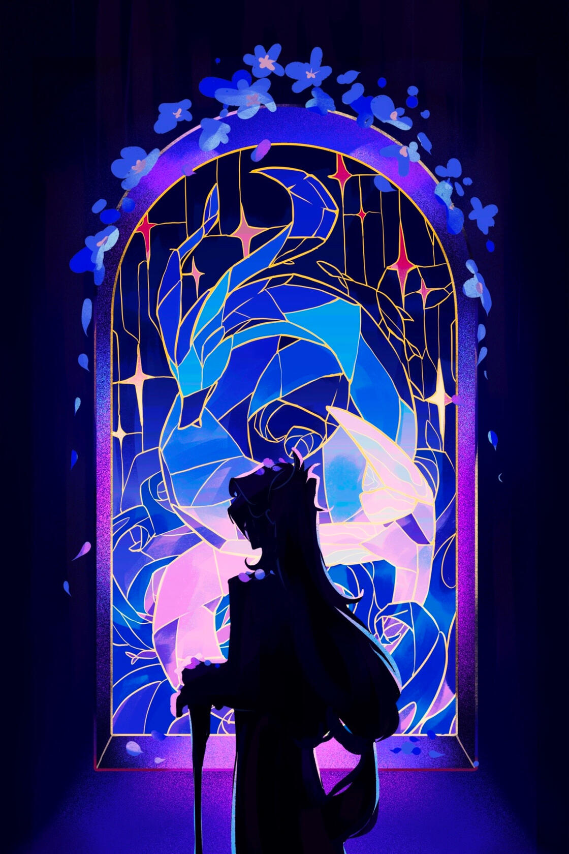Glass Silhouette (Neuvillette, Genshin Impact)