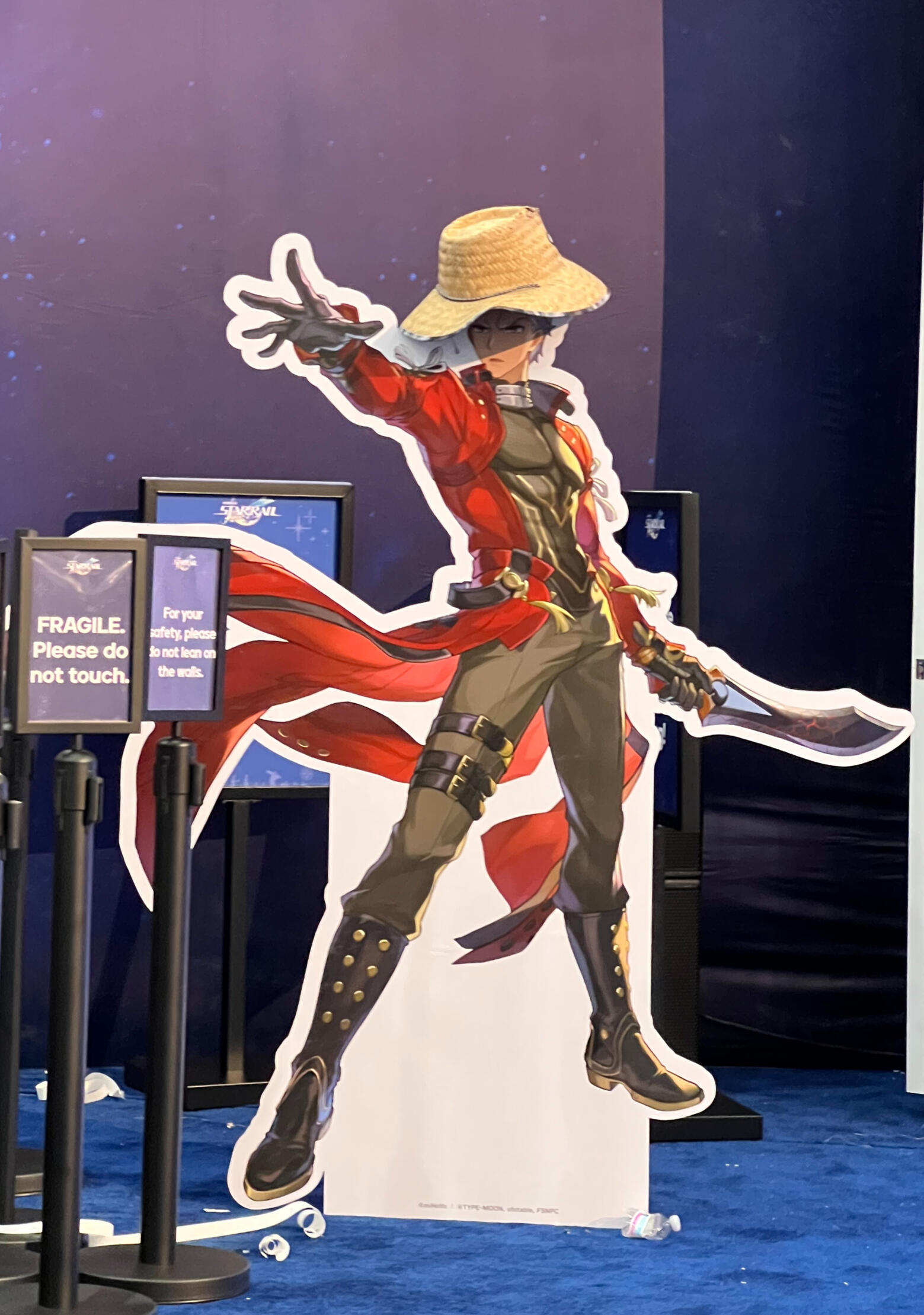 A candid of archer as he was getting ready for the day